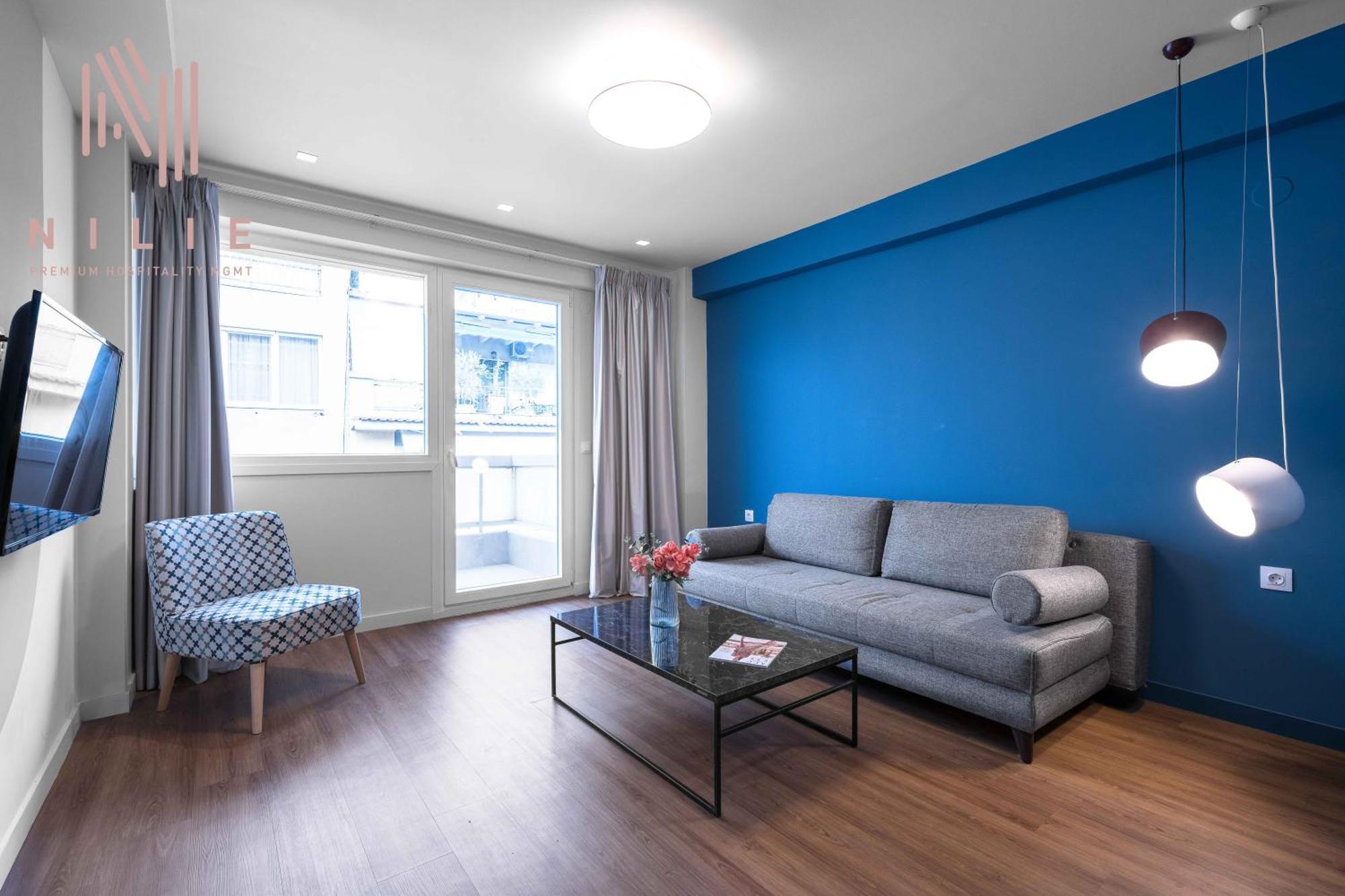 Big Apple Aprts, Nilie Hospitality Mgmt Apartment Солун Екстериор снимка